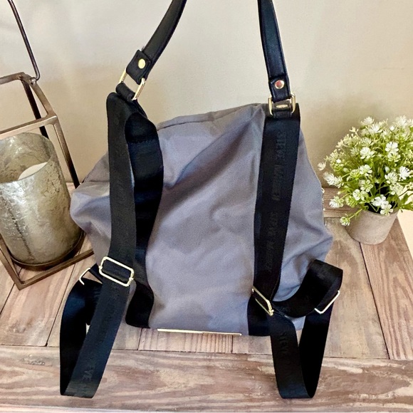 Steve Madden Gray & Black Backpack - Picture 12 of 13